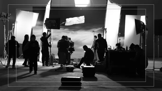 国产主播专业拍摄团队工作场景
